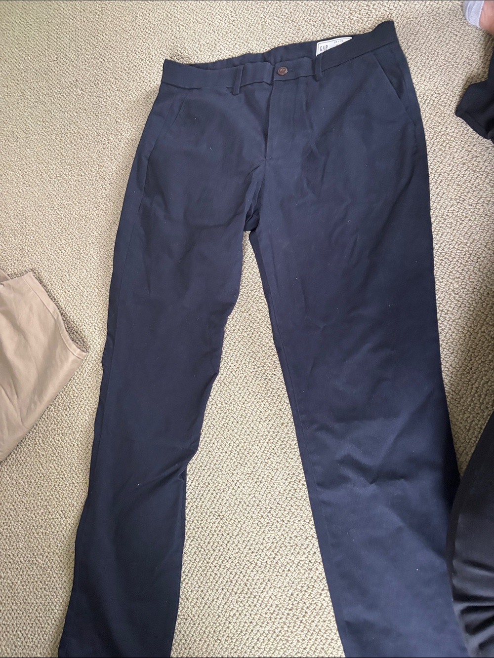 GAP Men's Navy Chinos - Straight Leg